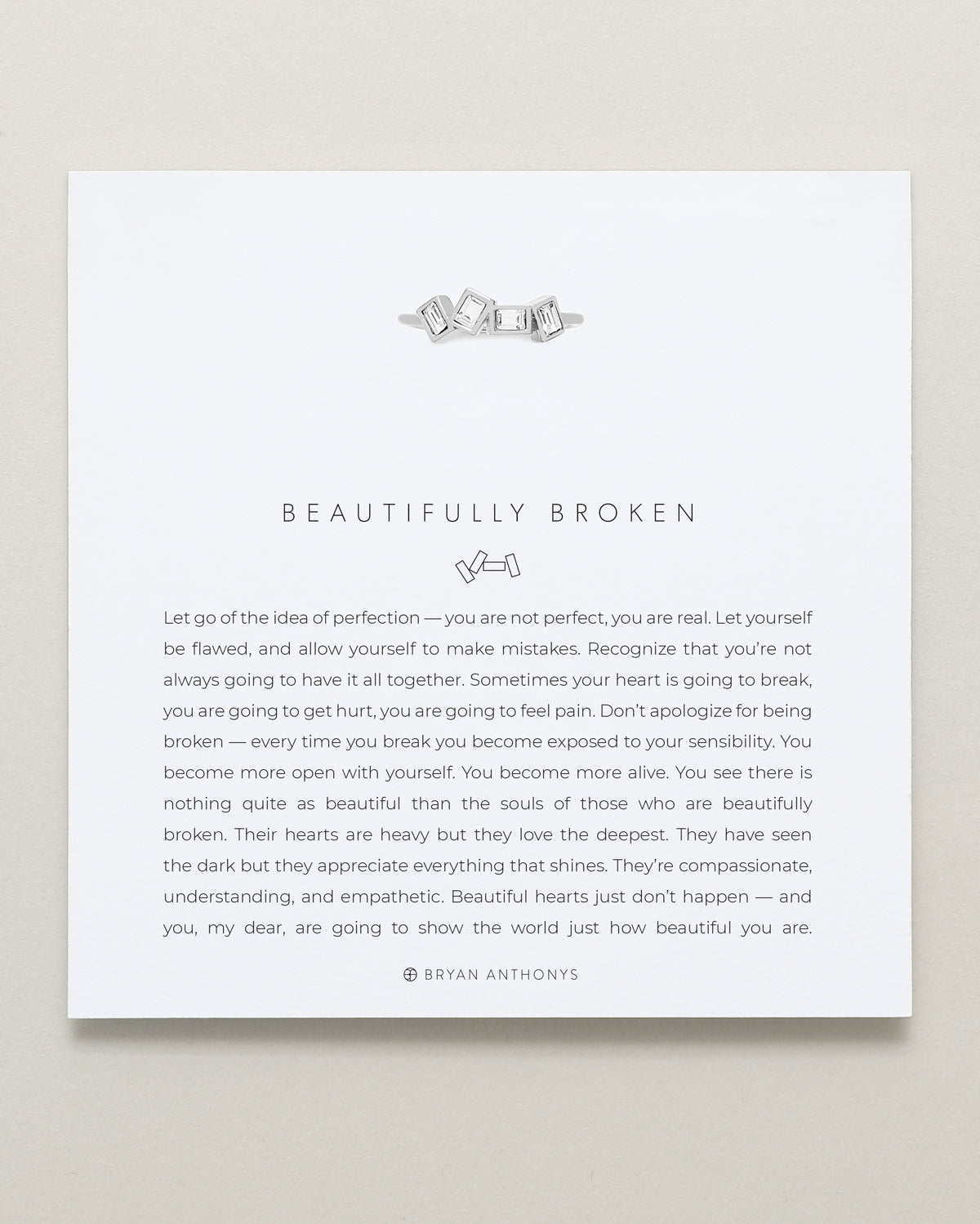 Beautifully Broken Bundle: Necklace + Ring Set