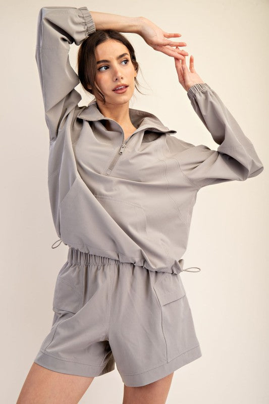 Cropped Active Jacket