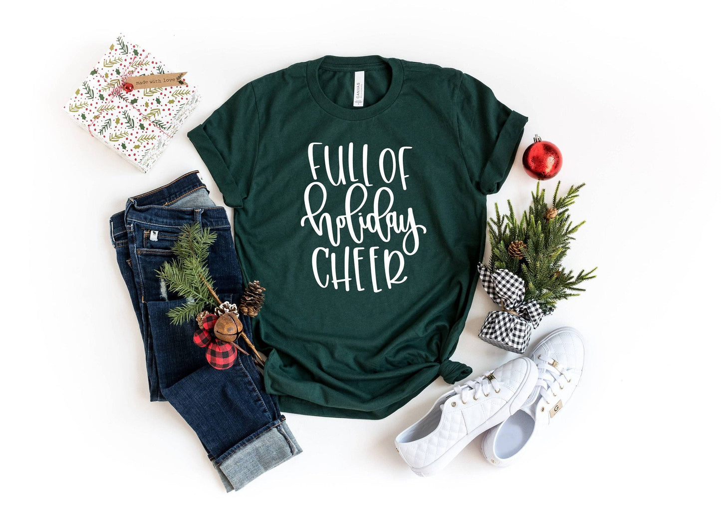 Full of Holiday Cheer Tee
