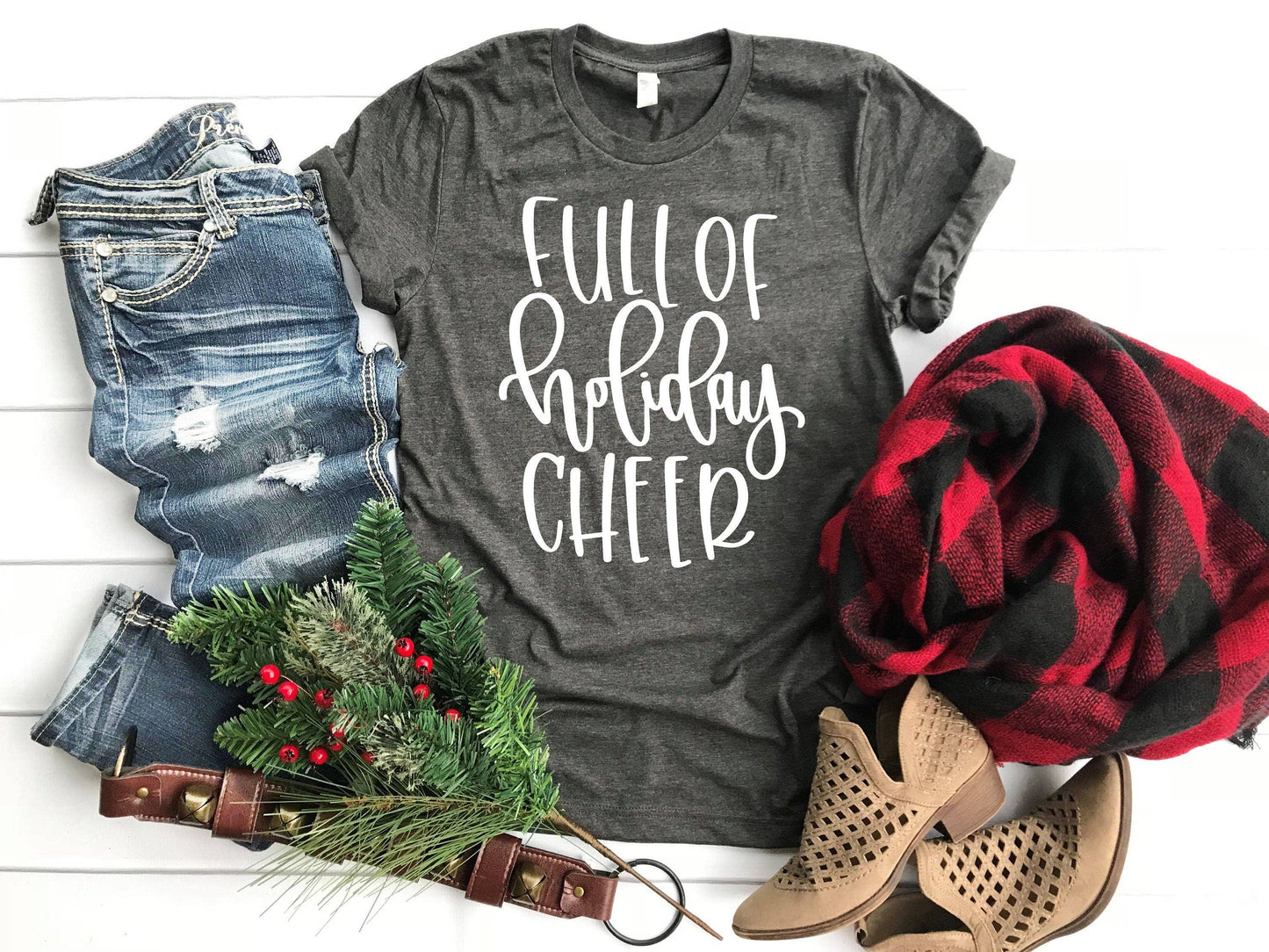 Full of Holiday Cheer Tee