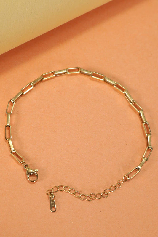 JOSSLYN by wall to wall - 18K STAINLESS STEEL BRACELET FOR CHARMS | 40CB123