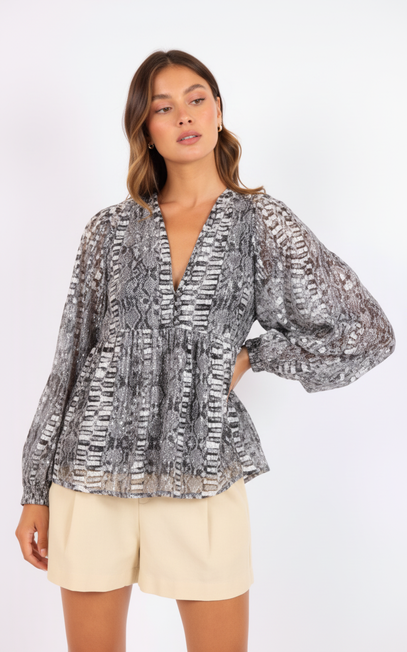 Urban Jungle Blouse