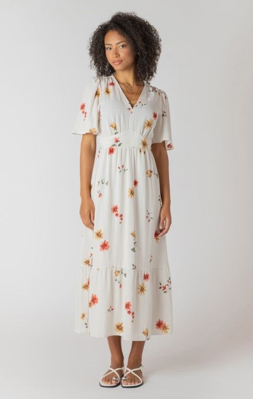 Pearle Flower Maxi Dress