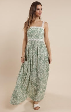 Palm Whispers Dress