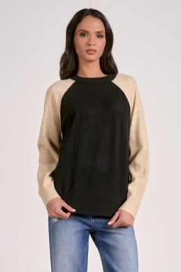 Black & Natural Sweater