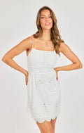 Bloomfield Eyelet Mini Dress