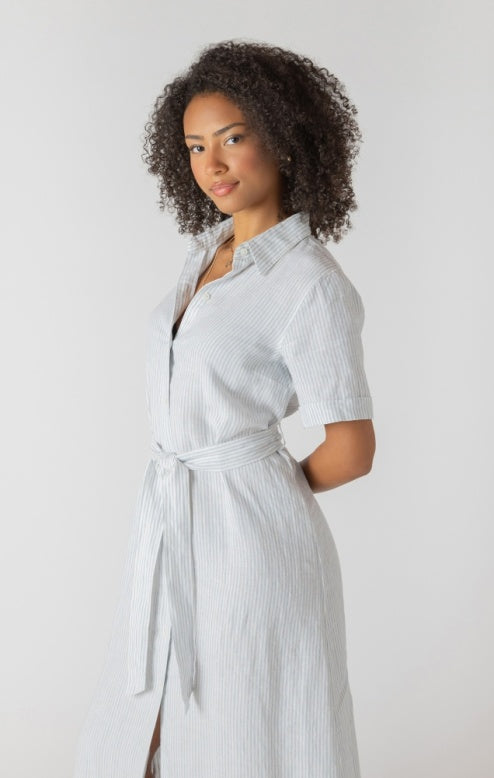 Belted Shirt Dress