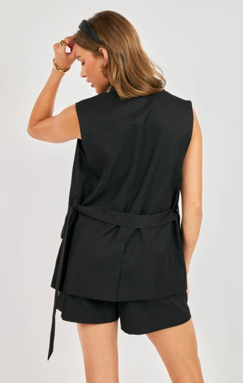 Royale Belted Vest