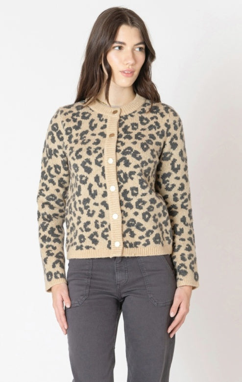 Leopard Cardi