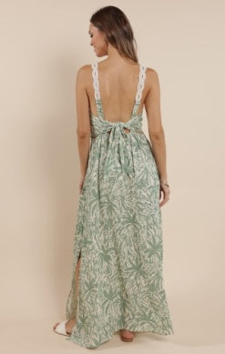 Palm Whispers Dress
