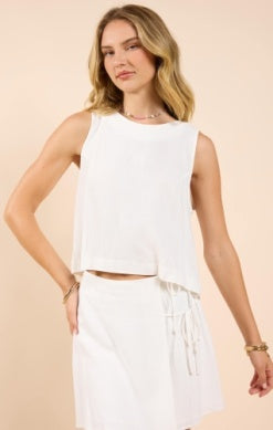 Sugarloaf Linen Tank