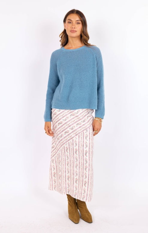 Fountain Open Back Sweater