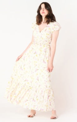Yellow Floral Dress