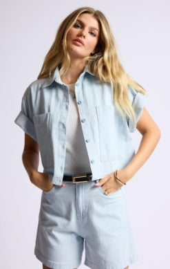 Good Morning Denim Top