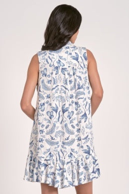 Blue Porcelain Dress